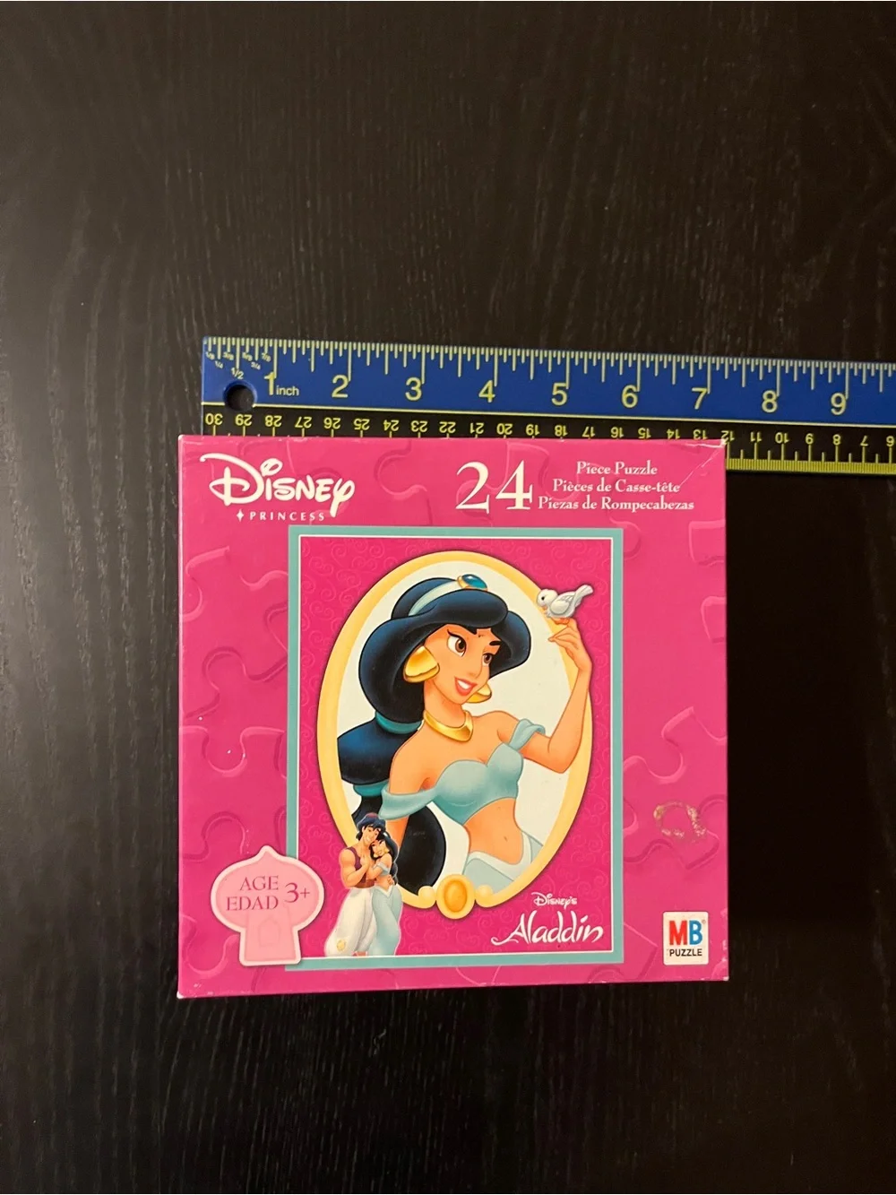 Disney Princess Aladdin Jasmine MB 24 Pc Puzzle 10x13